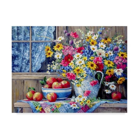Barbara Mock ' From A Country Garden' Canvas Art,24x32